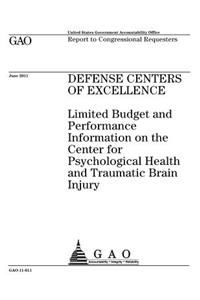 Defense Centers of Excellence