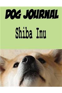 Dog Journal Shiba Inu