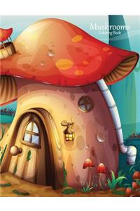 Mushrooms Coloring Book 1