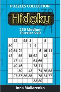 Hidoku - 250 Medium Puzzles 9x9