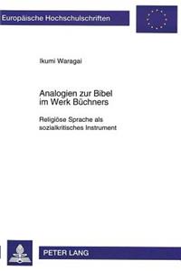 Analogien Zur Bibel Im Werk Buechners