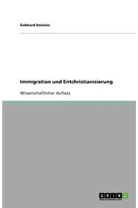 Immigration und Entchristianisierung