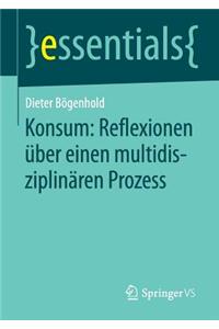 Konsum: Reflexionen Über Einen Multidisziplinären Prozess