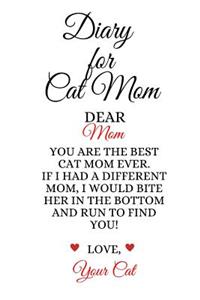 Diary For Cat Mom