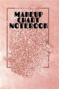 Makeup Chart Notebook