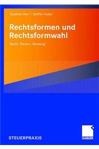 Rechtsformen Und Rechtsformwahl