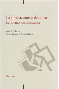 La Formazione a Distanza- La Formation À Distance
