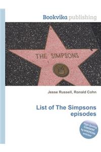 List of the Simpsons Episodes