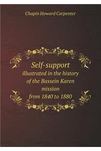 Self-support illustrated in the history of the Bassein Karen mission from 1840 to 1880