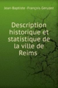 Description historique et statistique de la ville de Reims