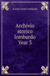 Archivio storico lombardo