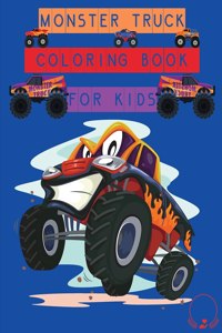 Monster Truck Coloring Book for Kids