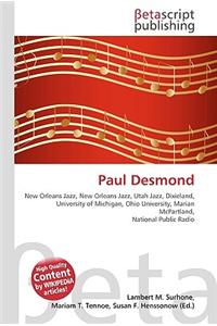 Paul Desmond