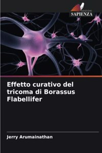 Effetto curativo del tricoma di Borassus Flabellifer