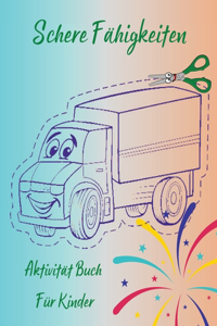 Schere Fähigkeiten - Aktivität Buch Für Kinder
