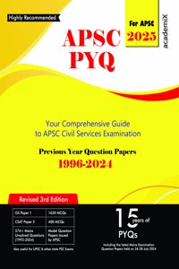 APSC PYQ | Previous Year Question Papers 1996-2024 | APSC Book | Academix | DigitalBrain Content Lab