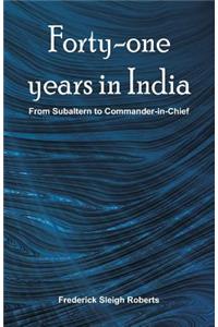 Forty-one years in India