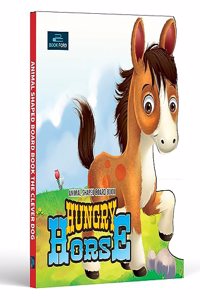 Hungry Horse Animal Shaped Story Board Book - Engaging and Educational Stories for Kids 3 to 8 Years.