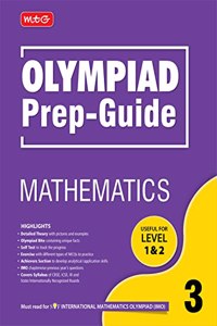 MTG Olympiad Prep-Guide Mathematics Class 3 - Detailed Theory, Self Test with IMO Chapterwise Previous Year Question Paper For SOF 2023-24 Exam MTG Editorial Board