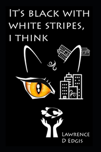 It's black with white stripes, i think