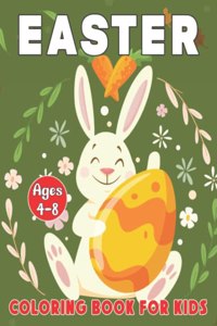 Easter Coloring Book for Kids Ages 4-8