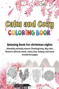 Calm and Cozy coloring book