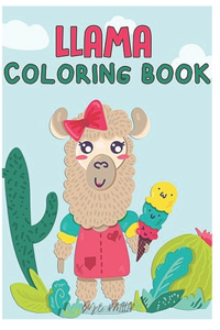 llama coloring book