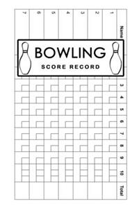 Bowling Score Record