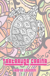 Tartaruga carina - Libro da colorare