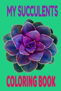 My succulents coloring book