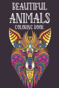 Beautiful Animals Coloring Book