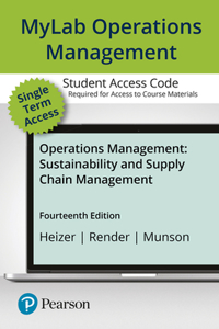 Mylab Operations Management with Pearson Etext--Access Card--For Operations Management