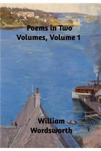 Poems in Two Volumes, Volume 1