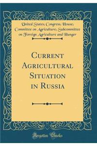 Current Agricultural Situation in Russia (Classic Reprint)