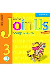 Join Us for English 3 Songs Audio CD