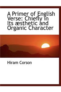 A Primer of English Verse