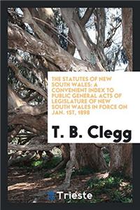 The Statutes of New South Wales