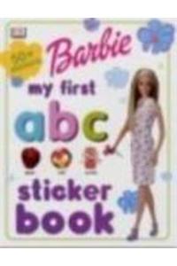 Barbie My First Abc Sticker Book