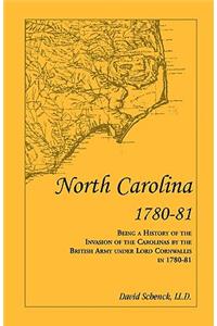 North Carolina 1780-81
