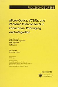 Micro-optics, VCSELS, and Photonic Interconnects II