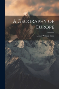 Geography of Europe