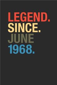 Legend Since June 1968