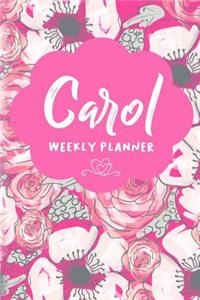 Carol Weekly Planner