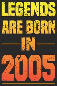 Legends Are Born In 2005
