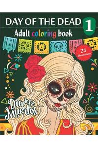 Day of the Dead 1 - Adult coloring book
