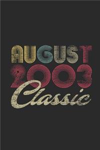 Classic August 2003