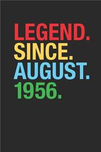 Legend Since August 1956