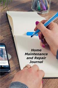 Home Maintenance and Repair Journal