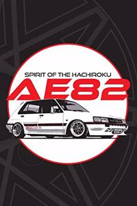 Spirit of the Hachiroku AE82 Notebook