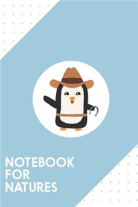 Notebook for Natures